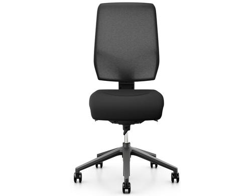 Giroflex Bürostuhl 68 mit Netzrücken Farbe: Schwarz, Ohne Armlehne, Extreme