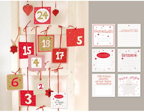 B+C Adventskalender By Nature Gutschein 25-teilig