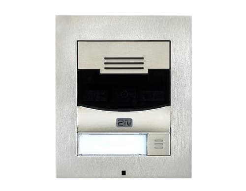 2N IP Solo 1 Ruf, AP, Silber Türsprechstelle, ohne Kamera, IP54 2N IP Solo 1 Ruf, AP, Silber Türsprechstelle, ohne Kamera, IP54
