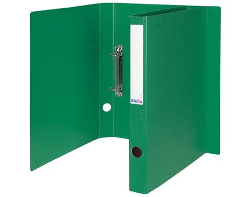 Biella Ringheft Viria  3.1 cm, 2-Ring Format A4, grün