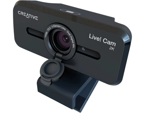 Creative Live! Cam Sync V3, 2k-QHD Webcam, 1,80 m Kabel