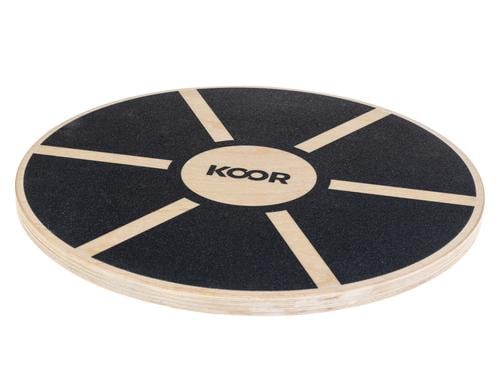 KOOR Balance Board Rund 40x8.5cm, Birchenholz