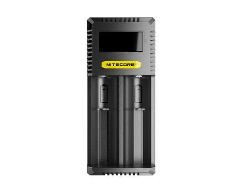 NiteCore Ci2 USB-Ladegerät 2-Schacht USB-C, 3A-Batterien