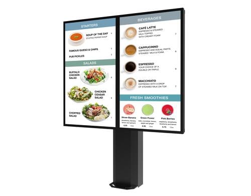 Peerless-AV KOF555-2-EUK Kiosk 2x 55, Outdoor, für XHB554-EUK