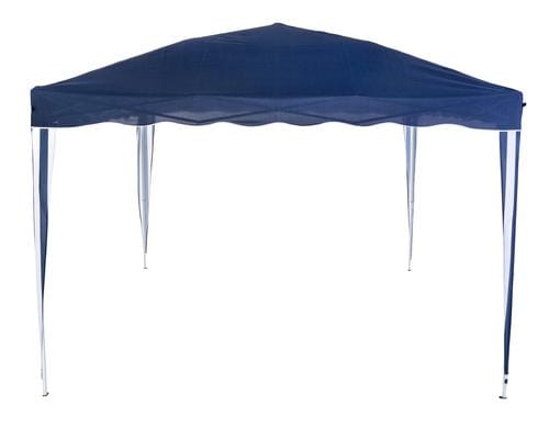 COCON Pavillon faltbar 3 x 3 m mit Tasche, Blau, UV50+