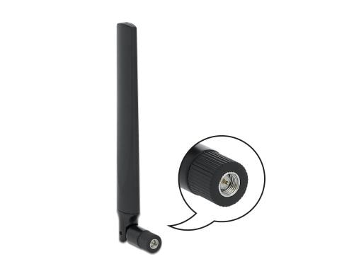 5G/LTE Antenne, SMA-Stecker-3.3-1.3dBi omnidirektional, Kippgelenk, schwarz