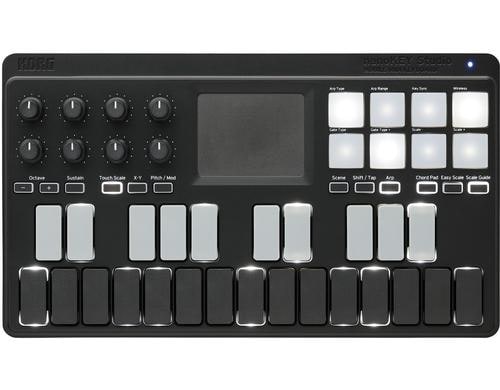 nanoKEY Studio, schwarz USB-Controller, Bluetooth, 8Pads, schwarz