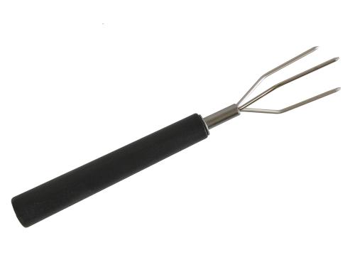 Heidi Cheese Line Kartoffelgabeln Black 6 Stück, Chromstahl / Kunststoff