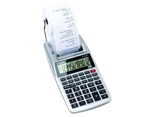 Canon druck. Bürorechner CA-P1DTSC II HWB Zweifarbdruck, 12-stelliges Display