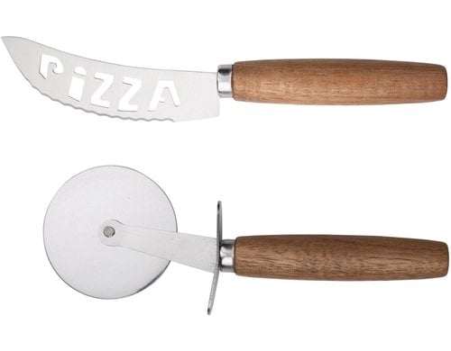 Alpina Pizzaschneider&Messer, 2-teilig 21x2.7x1.5cm, 97gr
