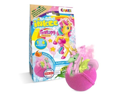 Craze Inkee Überraschungsbadekugel Galupy Unicorn