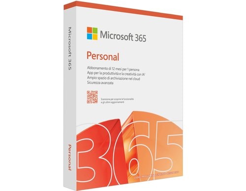 Microsoft, 365 Personal Box Box, Miete, Jahreslizenz, italienisch