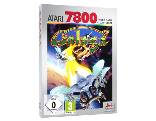 Atari Galaga Catridge Atari 2600+/ 7800+/ 7800