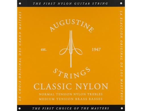 Augustine Classic Gold Medium Klassische Gitarren-Saiten, Satz