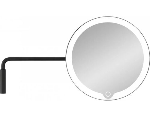 Blomus LED Kosmetikspiegel MODO Mit Wandhalterung, Schwarz