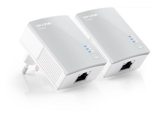 TP-Link TL-PA4010KIT: Powerline Starterkit Bis 600Mbps, 2er Pack, QoS