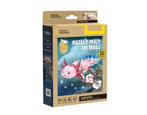 3D Puzzle Axolotl 50 Teile