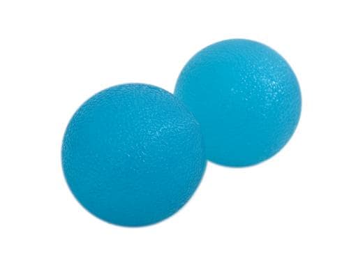 Schildkröt Anti-Stress Therapie Bälle 2er Pack, blau, Durchmesser 48mm