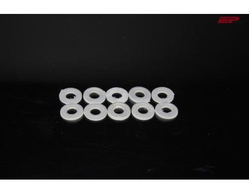 EP Nylon-Unterlegscheibe 10 Stk. Ø3×7×0.9mm