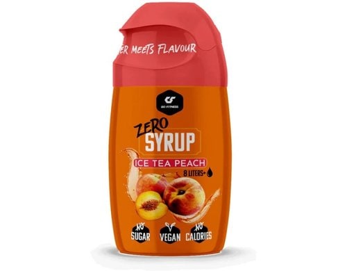 GoFitness Nutrition - Zero Syrup Ice Tea Peach, 1x65ml