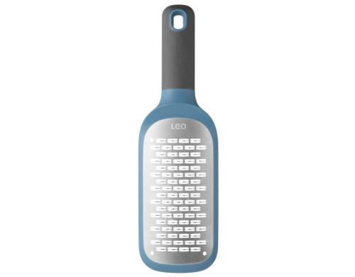 BergHOFF Multifunktionale Reibe Leo Line Blau, Grösse: 27cm, Doppelseitige Reibe