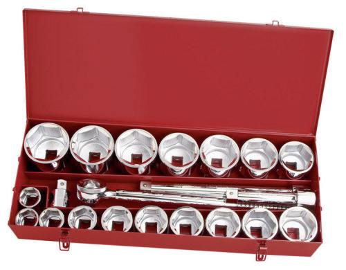 Kraftwerk 2053 Steckschlüsselsatz 1 21-teilig,