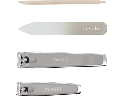 Meraki Tools Nagelset Grau Venetian Red