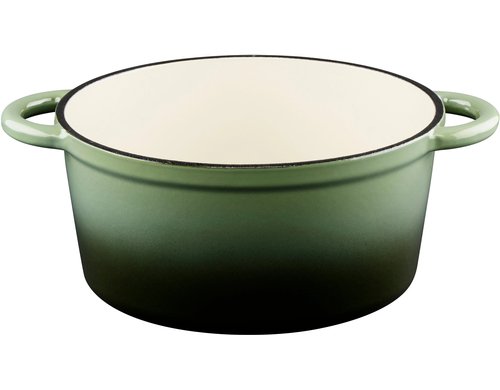 Alpina Bräter mit Deckel aus Gusseisen 24x11 cm (DxH), 8cm, 3.8L, 4.6kg