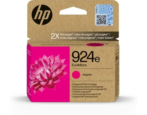 HP Tinte Nr. 924e - Magenta (4K0U8NE) Seitenkapazität ~ 800 Seiten