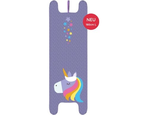 Yogamatte Einhorn Magic Blau