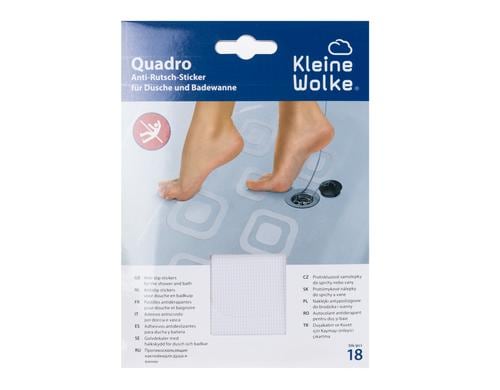 Kleine Wolke Antirutsch-Sticker Quadro 18-teilig, 3 verschiedene Grössen