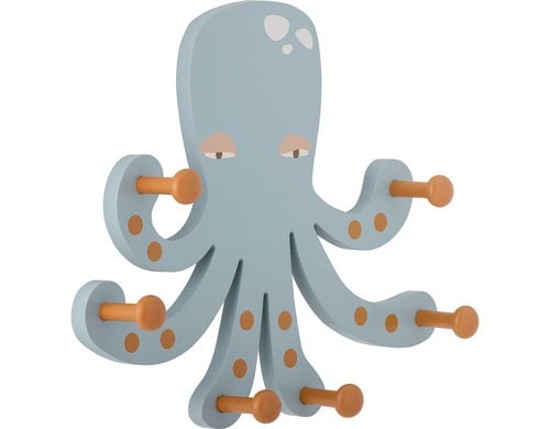 Bloomingville Garderobe Oswall MDF, Blau, 30x26x6 cm (LxHxT)