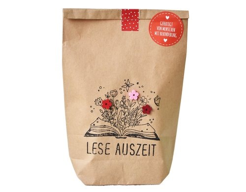 Mitbringsel Wundertüte Leseauszeit 14x22 cm diverse Inhalte