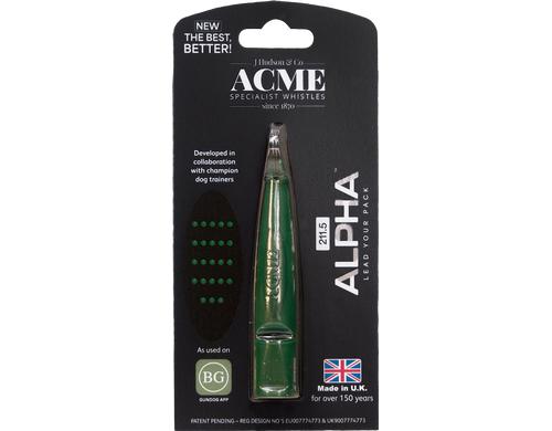 Acme Alpha Hochfrequenzpfeife 211.5 dunkelgrün