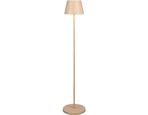 Konstsmide Pomezia Medium USB-Stehleuchte LED 2700/3000K, Dimmbar / IP54, Sand