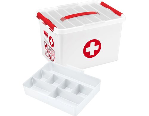 Sigma home Erste Hilfe Box 22 Liter 40x30x26cm, PP