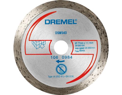 Dremel DSM540 Fliesen-Diamant-Trennscheibe