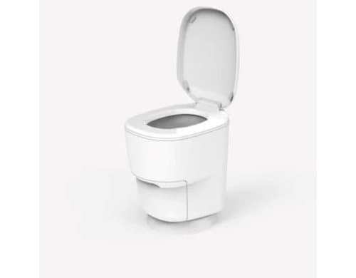 Clesana Toilette  C1, mit Rund-Sockel weiss