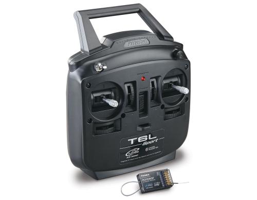 Futaba T6L Sport 2.4GHz T-FHSS R3106GF 2.4GHz Set für Flugzeuge, 6-Kanal