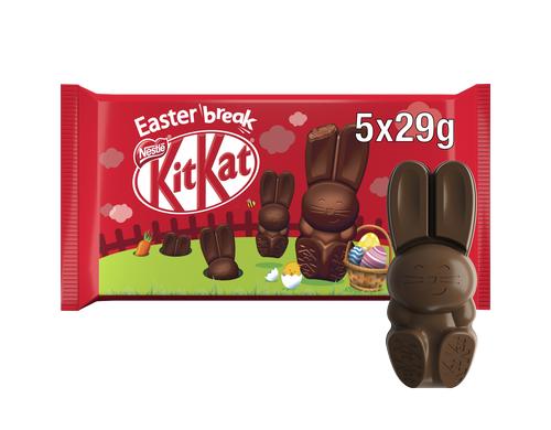 Kitkat Osterhase Milchschokolade 5x29g