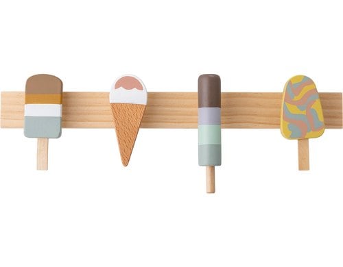 Bloomingville Garderobe Zyon Holz, 38x13x6.5 cm (LxHxT)