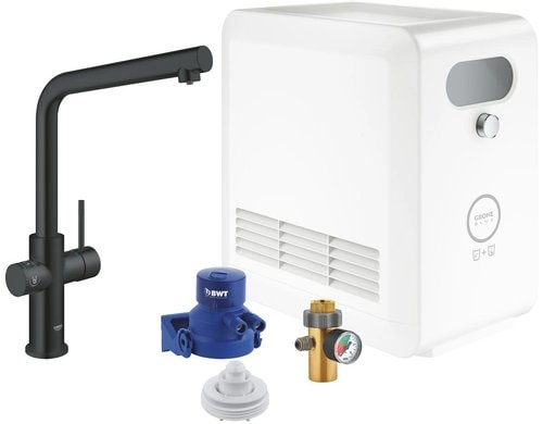 GROHE Blue Pro Con. L-Ausl Velvet Black