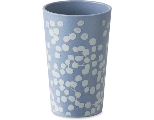 Koziol Blomster Becher L Dot nature flower blue, 350 ml