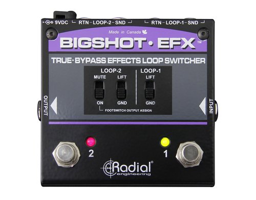 Radial Big Shot EFX REV2 True-Bypass