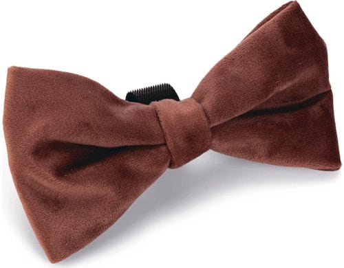 Designed by Lotte Velvet Fliege Zaza Rosa, 9 cm