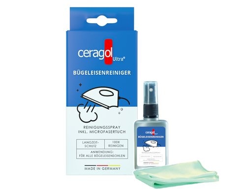 Ceragol Bügeleisenreiniger 50 ml + Tuch
