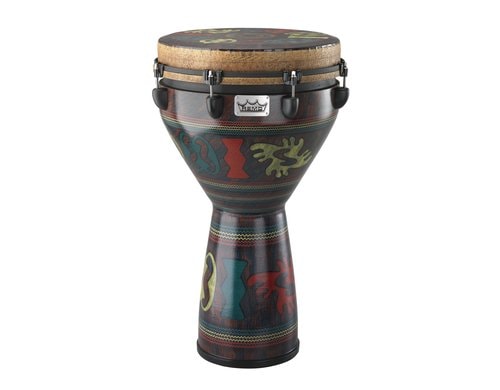 Remo DJ-0014-24 Mondo Djembe 14 Adinkra Acousticon Kessel