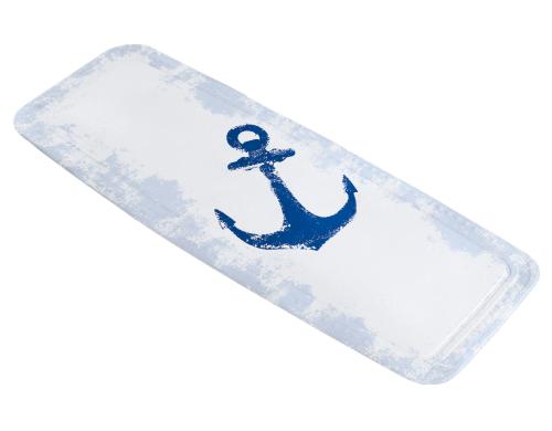 Kleine Wolke Badwanneneinlage Anchor 36x92cm,  PVC Schaum