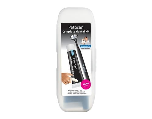 Petosan Complete Kit Zahnpasta, Bürste & Fingerling S