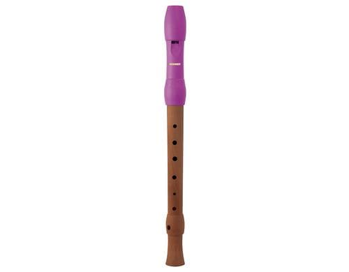Hohner Alegra Line Blockflöte 2-teilig,  Deutsches System, Pink
